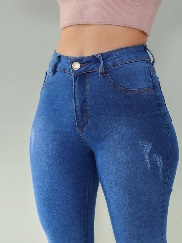 Calça Feminina Skinny com alta elasticidade
